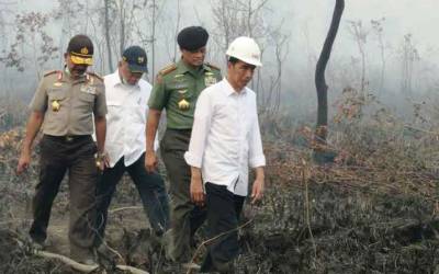 Jokowi Pusing, Semua Elemen Diajak Mikirkan Asap