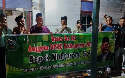 Ketua Fraksi PKB DPRD Siak Serap Aspirasi dari Dapil I