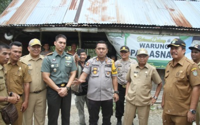 Plt Bupati Asahan Kunjungi Lokasi TMMD Kepayang Tengah