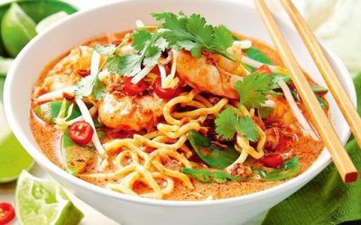 Mie Kuning Kuah Santan Pedas Pengguhah Selera