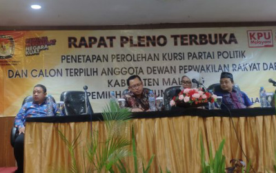 KPU Tetapkan Calon Terpilih Anggota DPRD Malang 2019-2024