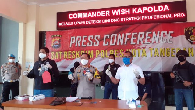 Aksi Dua Jambret HP Berakhir di Sel Polresta Tangerang