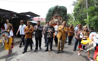 Surya Hadiri Puncak Kenduri Suroan Pujakusuma Asahan