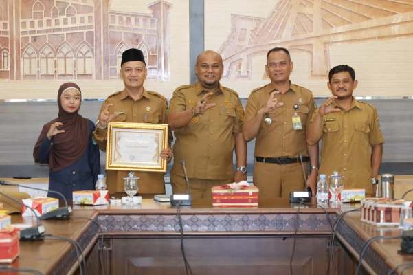 BPS RI Tetapkan Jayapura Siak Terbaik Program Desa Cantik di Riau
