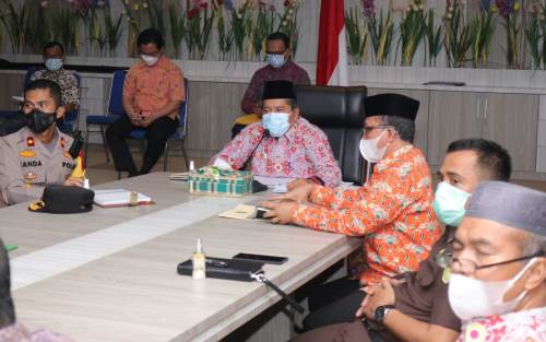 Pemkab Siak Gelar Rakor Penanggulangan Penyebaran Covid-19