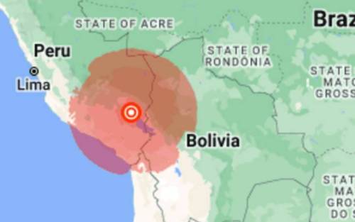 Gempa Magnitudo 7,2 Guncang Peru Tenggara