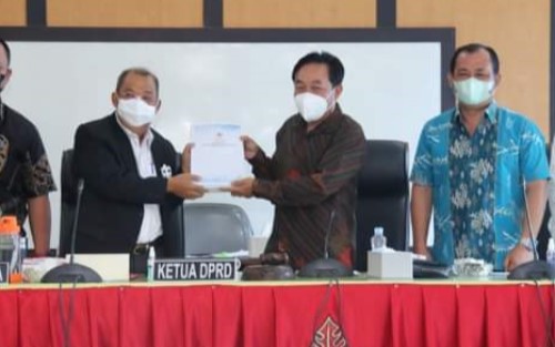 Pemko Gunungsitoli Sampaikan Kebijakan KUA-PPAS 2022