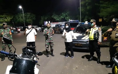 Pelanggaran PSBB Polresta Tangerang Ke-40 Makin Turun