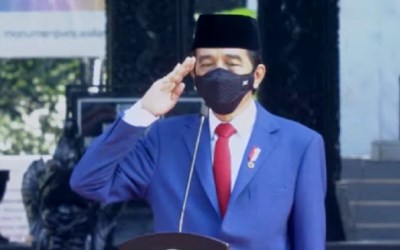 Presiden Jokowi Pimpin Upacara Hari Kesaktian Pancasila