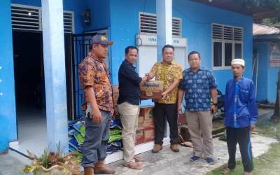 Tasma Puja Bantu Korban Banjir di Kampar