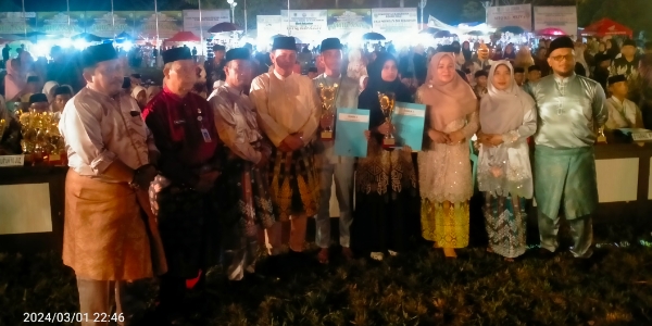 Rokan IV Koto Berhasil Pertahankan Gelar Juara Umum MTQ XXIV Tingkat Kabupaten  2024