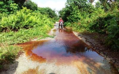 PUPRPKP Meranti Benahi Tali Air Jalan Lukun - Sungai Tohor 