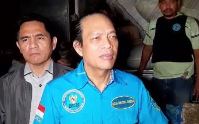 BNN Gerebek Truk Berisi Ratusan Kilogram Sabu di Tangerang