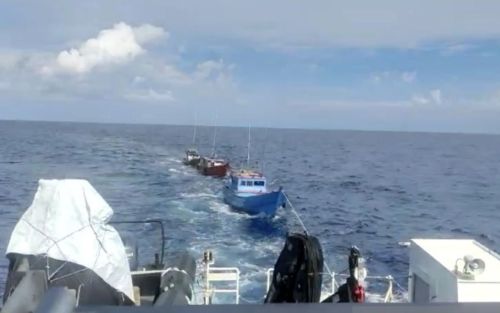 Tiga Kapal Nelayan Natuna Ditangkap Aparat di Perairan Malaysia