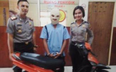 Begal Bermotor di Pekanbaru Berhasil Ditangkap Warga