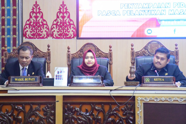 Bupati Kasmarni Sampaikan LKPJ 2024 kepada DPRD Kabupaten Bengkalis