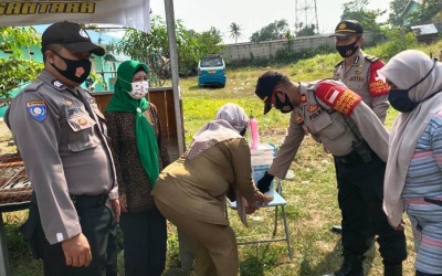 Polsek Cisoka Cek Kampung Tangguh di Sukatani