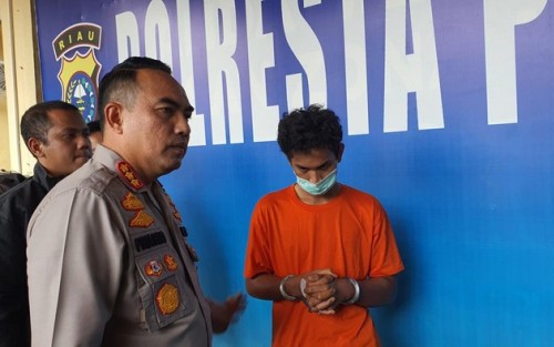 Pura-pura Dirampok, Pria di Pekanbaru Bunuh Teman Sendiri