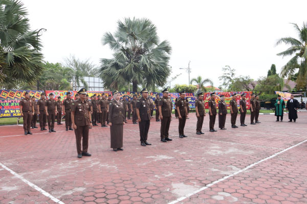 Kajari Bengkalis Pimpin Sertijab Enam Kepala Seksi