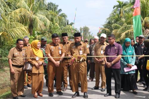 Desa Berancah Menjadi ‘Kampung Germas’ Pertama di Kabupaten Bengkalis