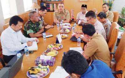 Forkopimda Tangerang Bahas Bencana Alam