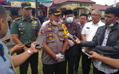 Polres Asahan Musnahkan 11 Kg Sabu dan Ganja 