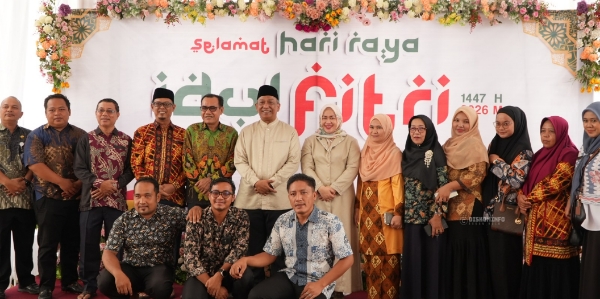 Gelar Open House Lebaran 1447 H, Bupati Anton Sosok Pemimpin Humanis di Rokan Hulu