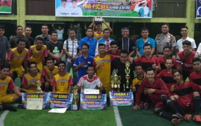 Taklukan Ucak FC, Mapro Juara di OTF PWI-Polres Cup