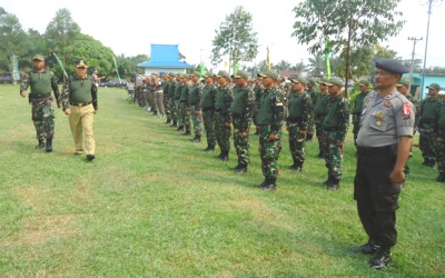 Bupati Rohul Buka Karya Bhakti TNI Membangun Desa 