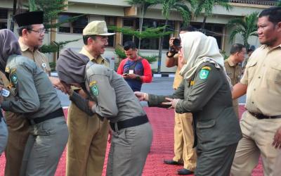 Diakhir Jabatan, Herliyan Berpesan Aparatur Tetap Taat Aturan