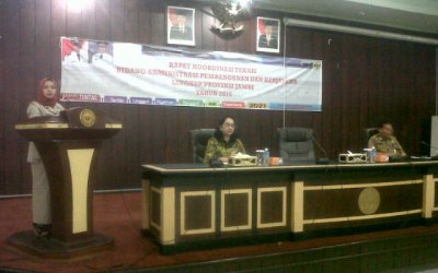 Staf Ahli Gubernur Buka Rakornis Pembangunan