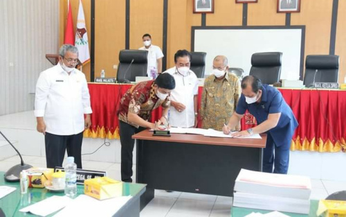 Pemko Gunungsitoli dan DPRD Sepakati Rancangan Awal RPJMD 2021-2026