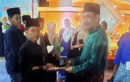 Penghulu Kampung Teluk Mesjid, Jumain Hadiri Penutupan STQ Ke 21