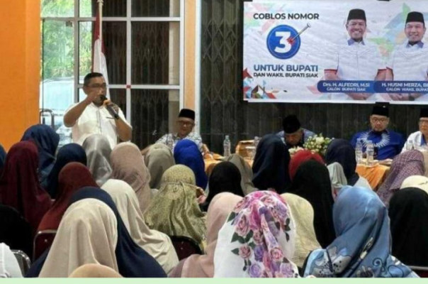 IKMR Siak Berikan Dukung Paslon Urut 3  Alfedri - Husni pada Pilkada 2024