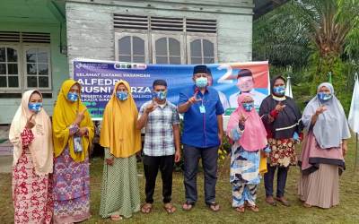 Alfedri Gelar Kampanye Dialogis di Kecamatan Sungai Apit