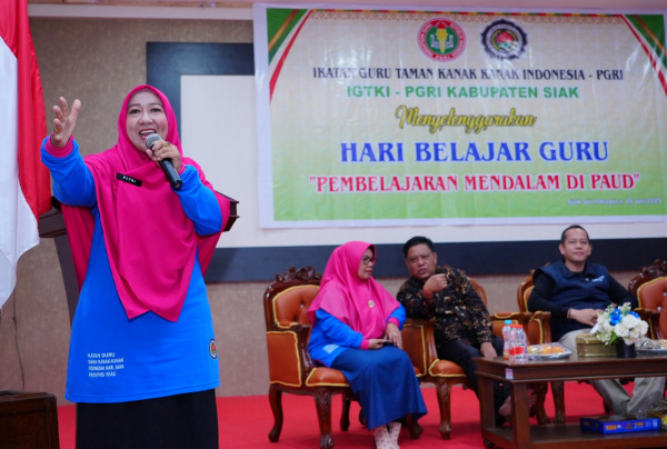 IGTKI-PGRI Kabupaten Siak Gelar Hari Belajar Guru
