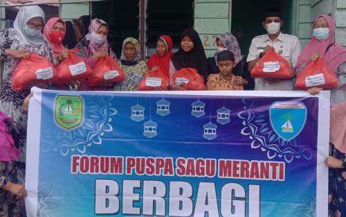 Puspa Sagu Meranti Santuni Kaum Dhuafa dan Anak Yatim