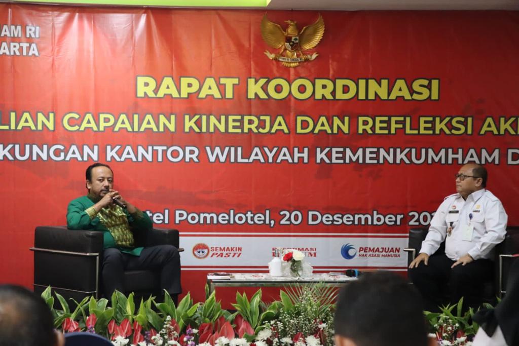 Kanwil Kemenkumham DKI Jakarta Komit Songsong Tahun 2024