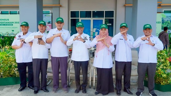 Sekda Rokan Hilir Pimpin Apel Siaga Sensus Pertanian 2023