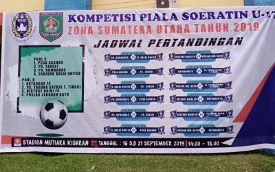 Piala Soeratin U17 Zona Sumut Berlangsung di Kisaran