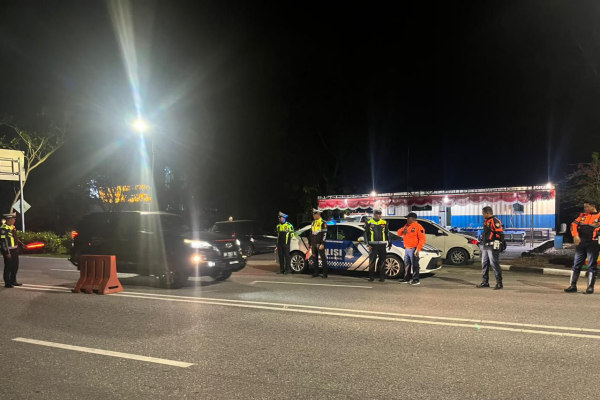 Polres Siak Laksanakan Patroli Gabungan Cegah Gangguan Kamtibmas