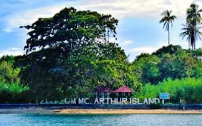 Menelusuri Pulau Zum Zum yang Cantik dari Langit