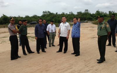 Bupati Meranti Keluhkan Ini ke Kepala BIN Riau 