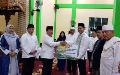 Bupati Sukiman Safari Ramadhan ke Kecamatan Rambah Samo