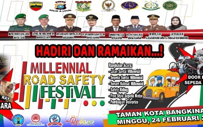 Besok, Kampar Laksanakan Milenial Safety Festival