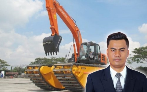 Anggota DPRD Rohul Usulkan Pemkab Beli Excavator Ampibi