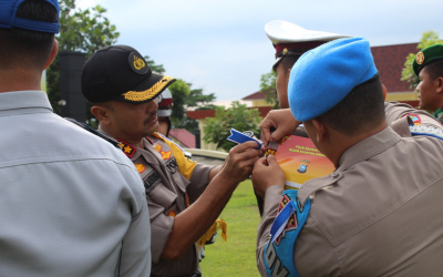 Polres Kuansing Gelar Pasukan Operasi Ketupat Muara Takus