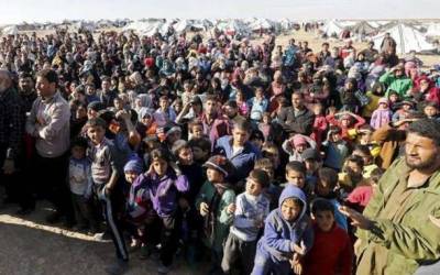 75 Ribu Pengungsi Suriah Telantar di Gurun