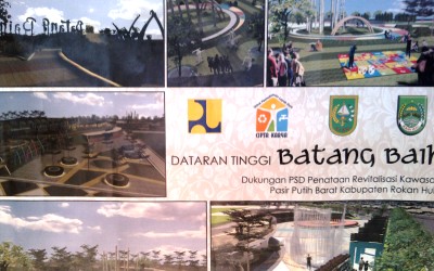 Revitalisasi Dataran Tinggi Batang Baih Icon Baru Pasir Pangaraian