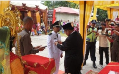 Ahmad Sunardi Resmi Menjabat Penghulu Labuhan Papan